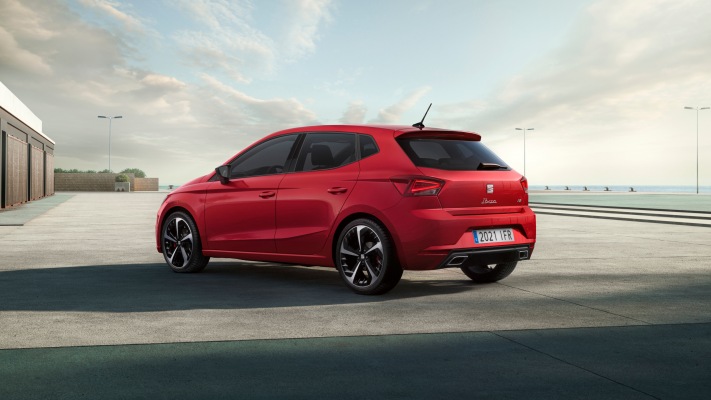 SEAT Ibiza FR 2021. Desktop wallpaper