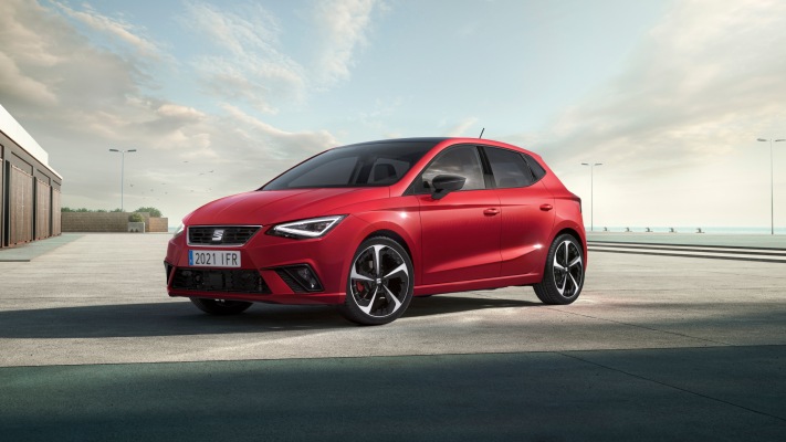 SEAT Ibiza FR 2021. Desktop wallpaper