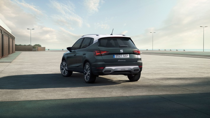 SEAT Arona Xperience Dark Camouflage 2021. Desktop wallpaper