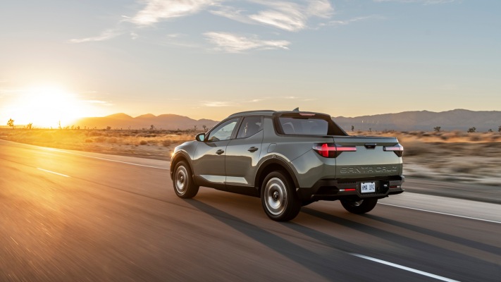 Hyundai Santa Cruz 2022. Desktop wallpaper