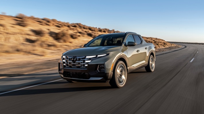 Hyundai Santa Cruz 2022. Desktop wallpaper