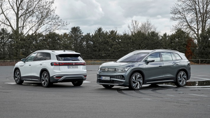 Volkswagen ID.6 China Version 2022. Desktop wallpaper
