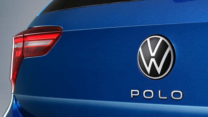 Volkswagen Polo R-Line 2022. Desktop wallpaper