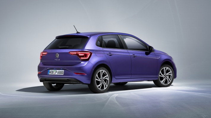 Volkswagen Polo Style 2022. Desktop wallpaper