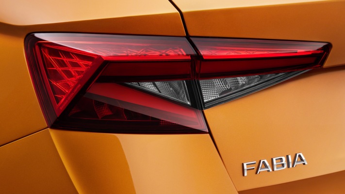 Skoda Fabia 2022. Desktop wallpaper