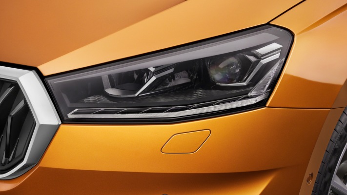 Skoda Fabia 2022. Desktop wallpaper