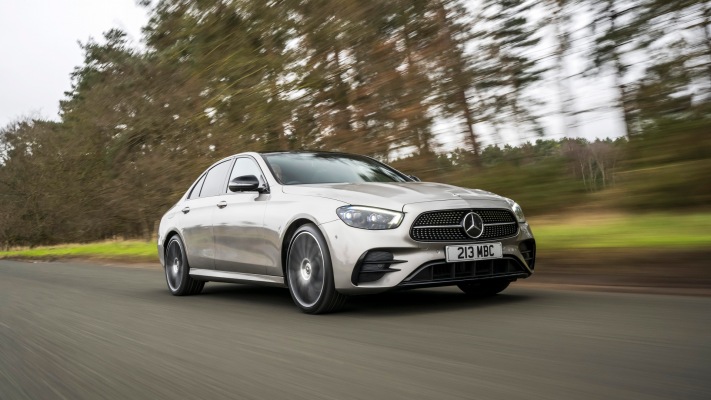 Mercedes-Benz E 220d UK Version 2021. Desktop wallpaper