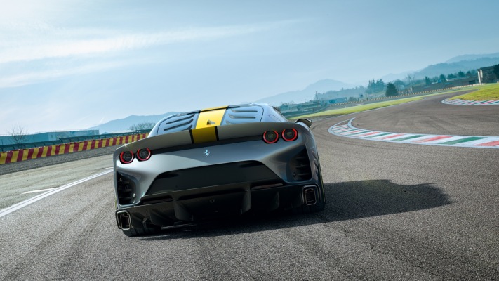 Ferrari 812 Competizione 2021. Desktop wallpaper