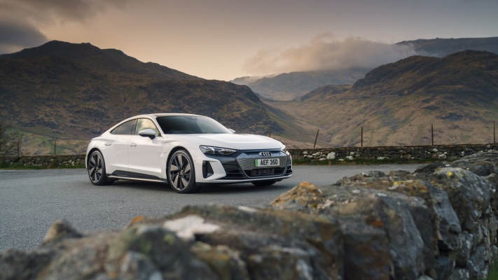 Audi e-tron GT quattro UK Version 2021. Desktop wallpaper