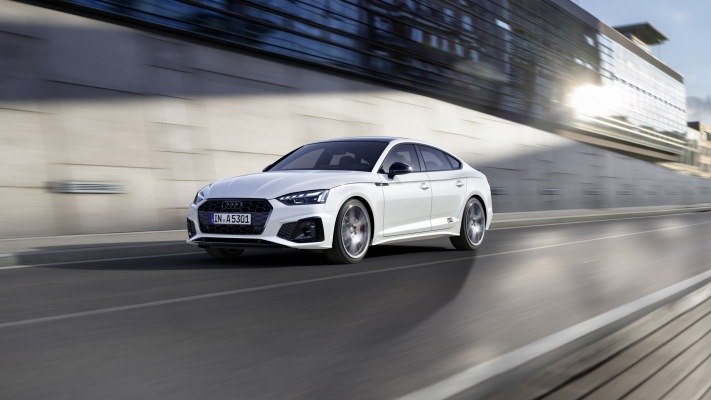 Audi A5 Sportback S-line Competition Plus 2022. Desktop wallpaper