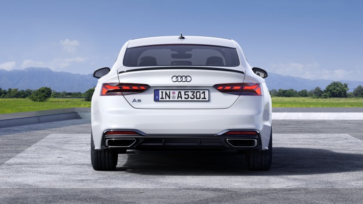 Audi A5 Sportback S-line Competition Plus 2022. Desktop wallpaper