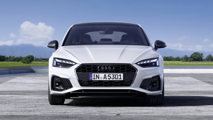 Audi A5 Sportback S-line Competition Plus 2022. Desktop wallpaper
