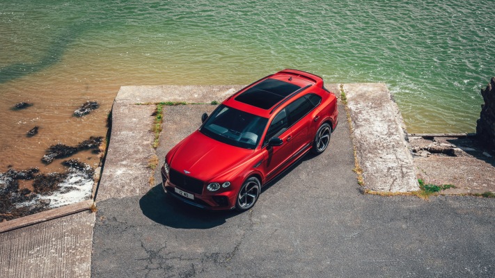 Bentley Bentayga S 2021. Desktop wallpaper