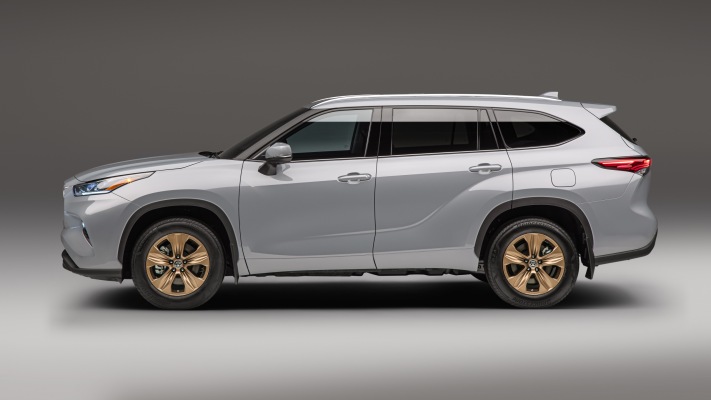 Toyota Highlander Bronze Edition 2022. Desktop wallpaper