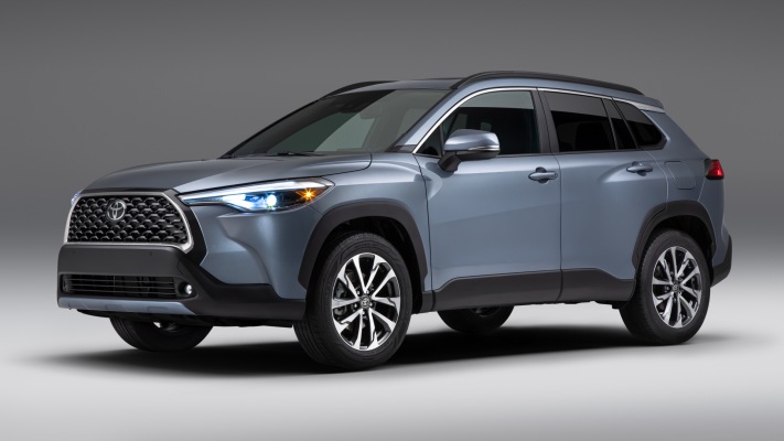 Toyota Corolla Cross USA Version 2022. Desktop wallpaper