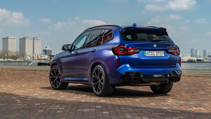 BMW X3 M Competition 2022. Desktop wallpaper
