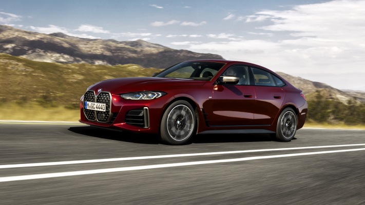 BMW M440i xDrive Gran Coupe 2022. Desktop wallpaper