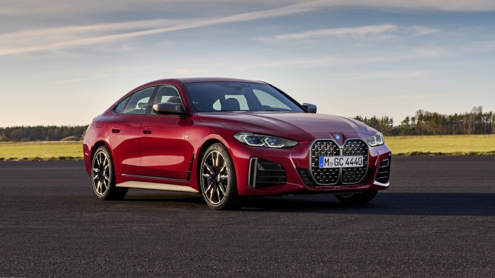 BMW M440i xDrive Gran Coupe 2022. Desktop wallpaper