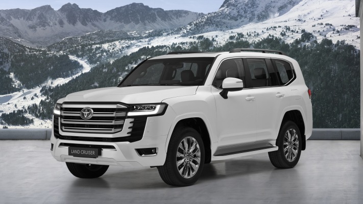 Toyota Land Cruiser 2022. Desktop wallpaper