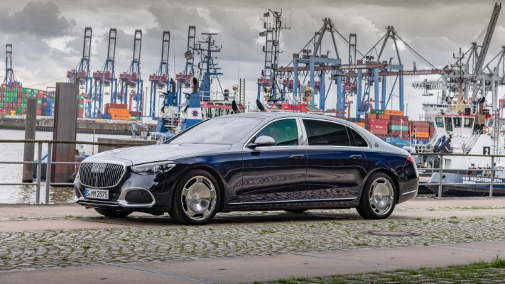 Mercedes-Maybach S 580 2021. Desktop wallpaper