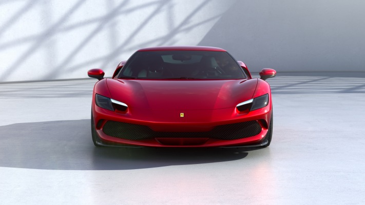 Ferrari 296 GTB 2022. Desktop wallpaper