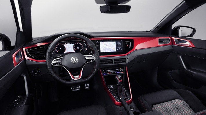 Volkswagen Polo GTI 2022. Desktop wallpaper