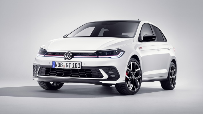 Volkswagen Polo GTI 2022. Desktop wallpaper