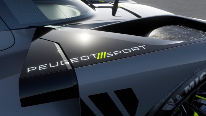 Peugeot 9X8 2022. Desktop wallpaper