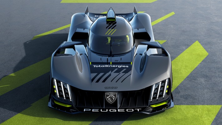 Peugeot 9X8 2022. Desktop wallpaper