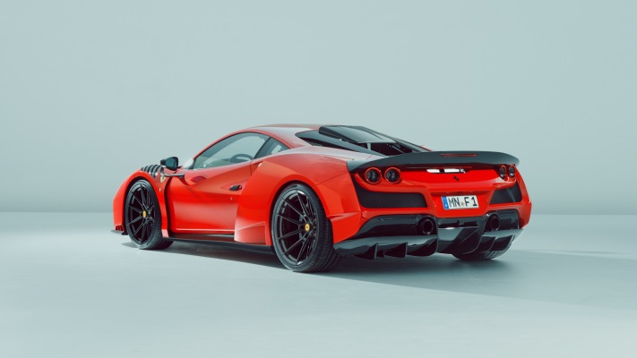 Ferrari F8 Tributo Novitec N-Largo 2021. Desktop wallpaper