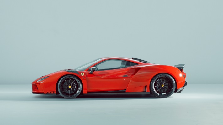 Ferrari F8 Tributo Novitec N-Largo 2021. Desktop wallpaper