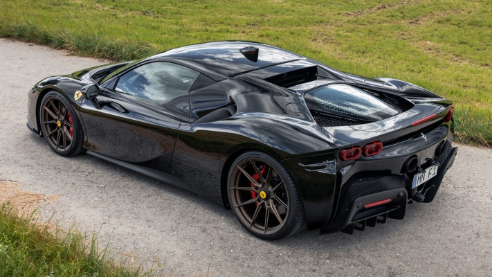Ferrari SF90 Stradale Novitec 2021. Desktop wallpaper