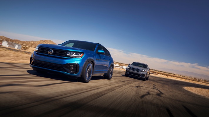 Volkswagen Atlas Cross Sport GT Concept 2021. Desktop wallpaper