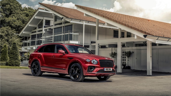 Bentley Bentayga Hybrid 1st Edition UK Version 2021. Desktop wallpaper