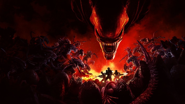 Aliens: Fireteam Elite. Desktop wallpaper