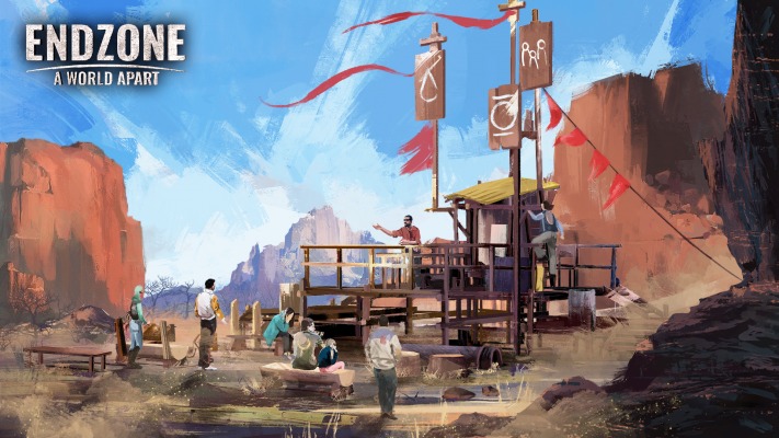 Endzone - A World Apart. Desktop wallpaper