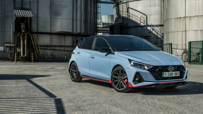 Hyundai i20 N 2021. Desktop wallpaper