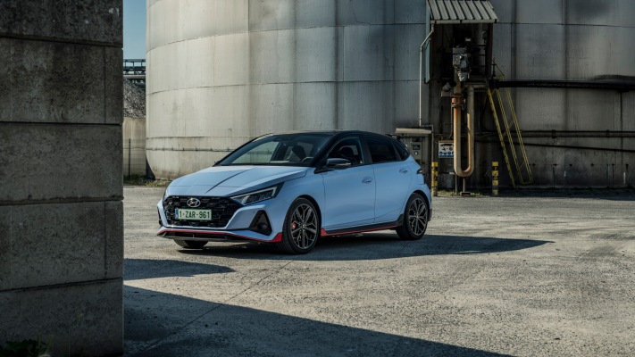 Hyundai i20 N 2021. Desktop wallpaper