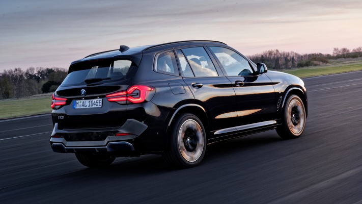 BMW iX3 2022. Desktop wallpaper