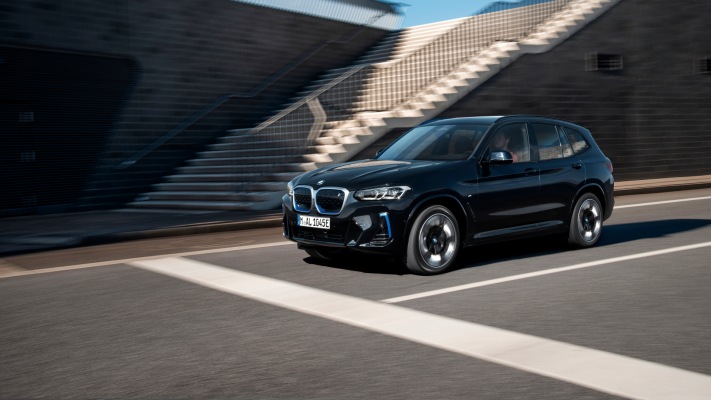 BMW iX3 2022. Desktop wallpaper