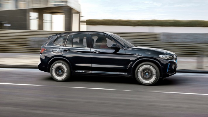 BMW iX3 2022. Desktop wallpaper