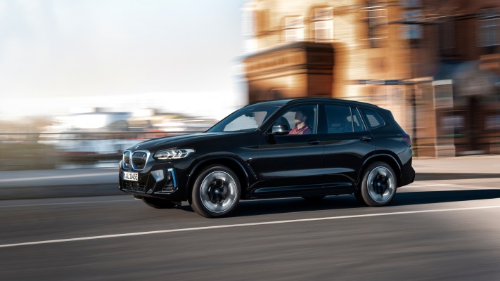 BMW iX3 2022. Desktop wallpaper