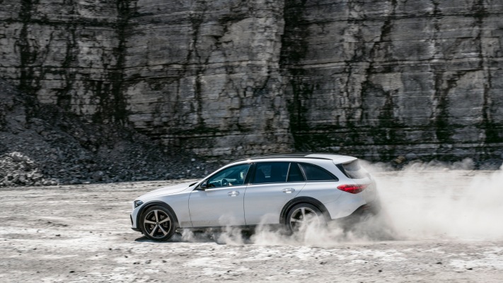 Mercedes-Benz C-Class All-Terrain 2022. Desktop wallpaper