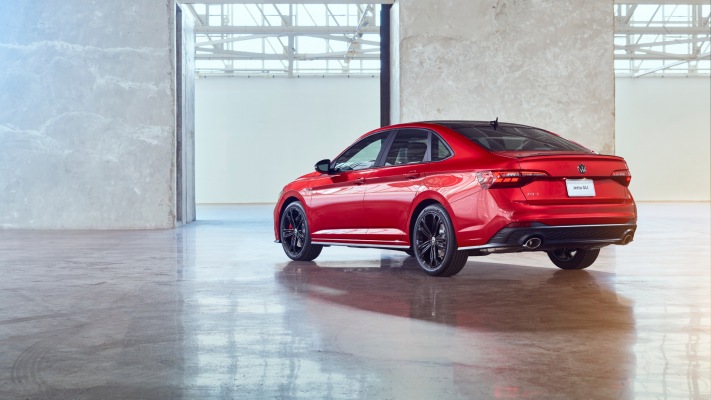 Volkswagen Jetta GLI 2022. Desktop wallpaper