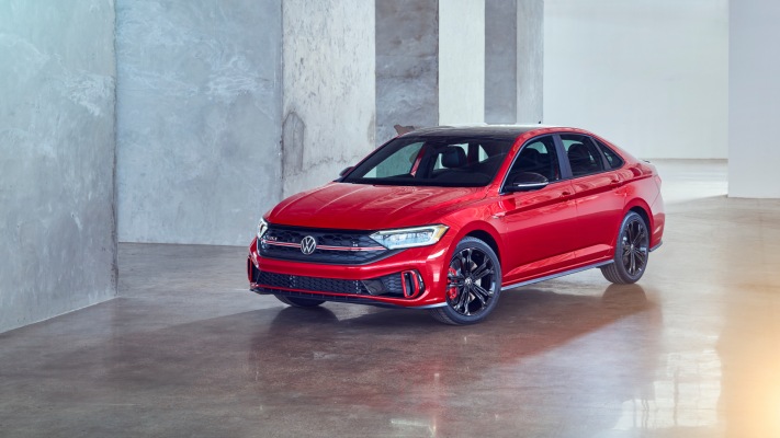 Volkswagen Jetta GLI 2022. Desktop wallpaper
