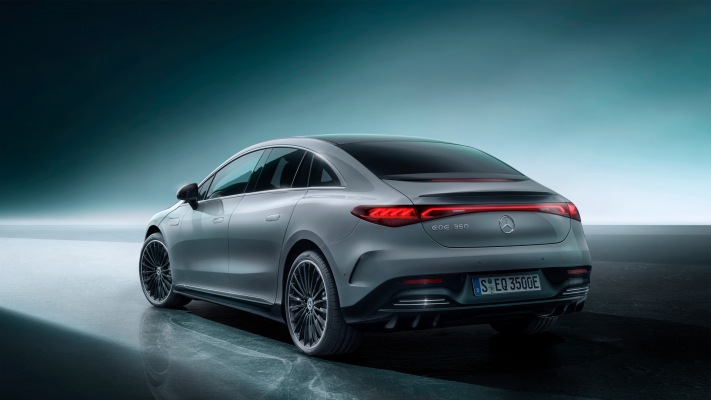 Mercedes-Benz EQE 350 2023. Desktop wallpaper