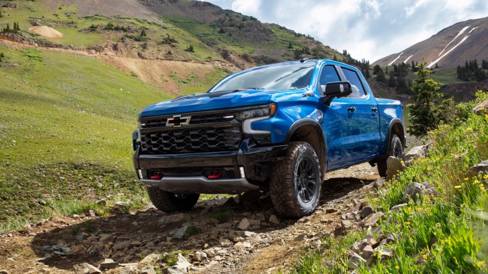 Chevrolet Silverado ZR2 2022. Desktop wallpaper