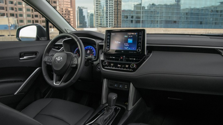 Toyota Corolla Cross XLE USA Version 2022. Desktop wallpaper