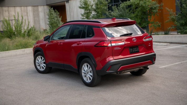 Toyota Corolla Cross LE USA Version 2022. Desktop wallpaper