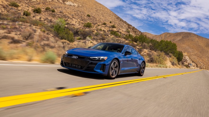 Audi e-tron GT quattro USA Version 2021. Desktop wallpaper